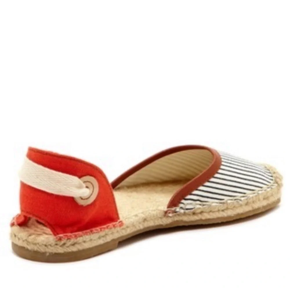 Joie Miramar Striped espadrille Flats